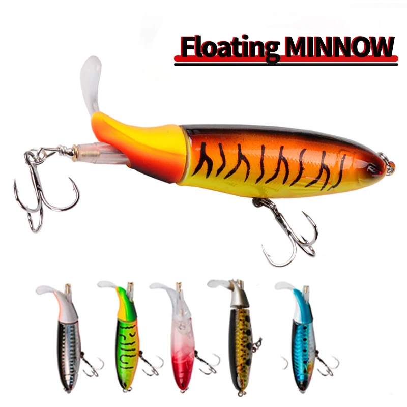 Whopper Plopper River2Sea – Popper Topwater con hélices giratorias - imagen 4