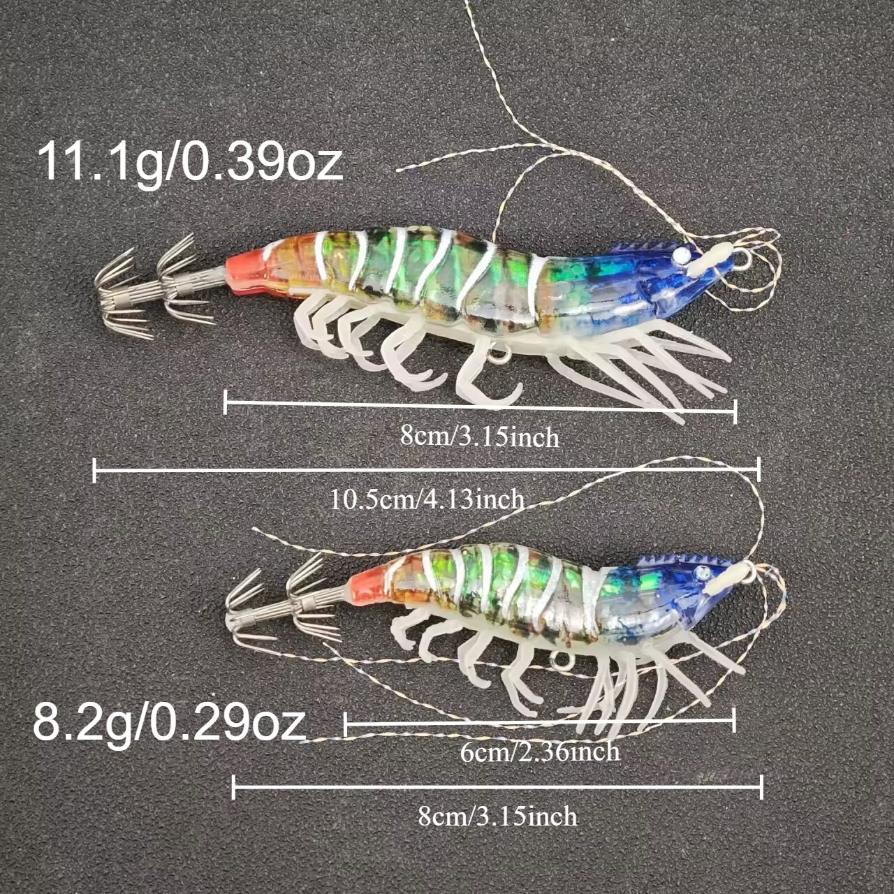 Egi UV para Calamar – Señuelo Luminoso de Pesca en Agua Salada - imagen 5