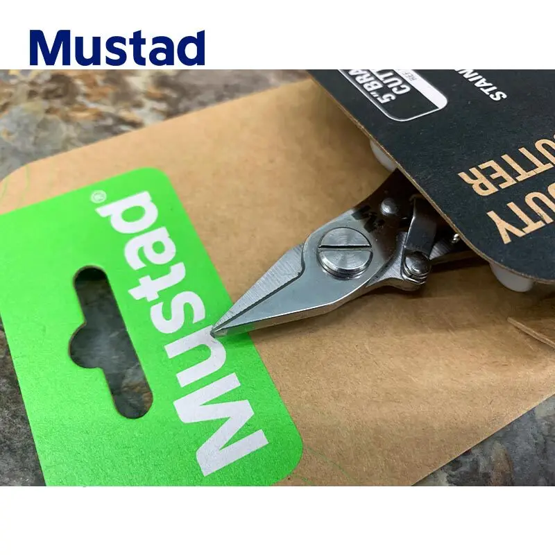 Alicates de pesca Mustad MT120 de acero inoxidable con bloqueo - imagen 4