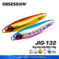 Obsession J132 Slow Pitch Jig UV agua salada – hundimiento rápido