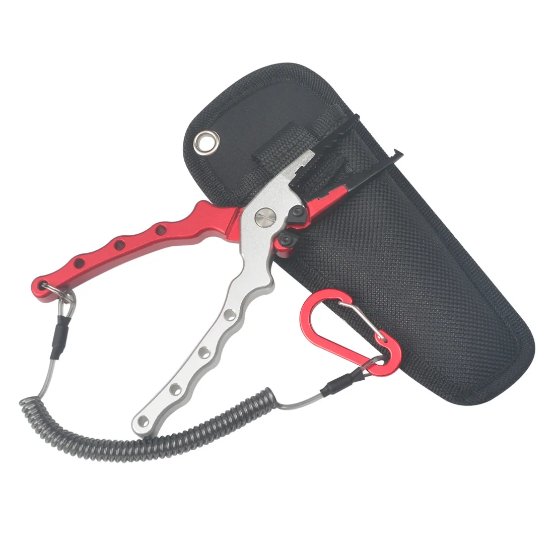 Una herramienta de pesca versátil con un diseño duradero y una caja de transporte compacta