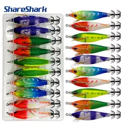 Señuelo Luminoso ShareShark para Calamar en Agua Salada