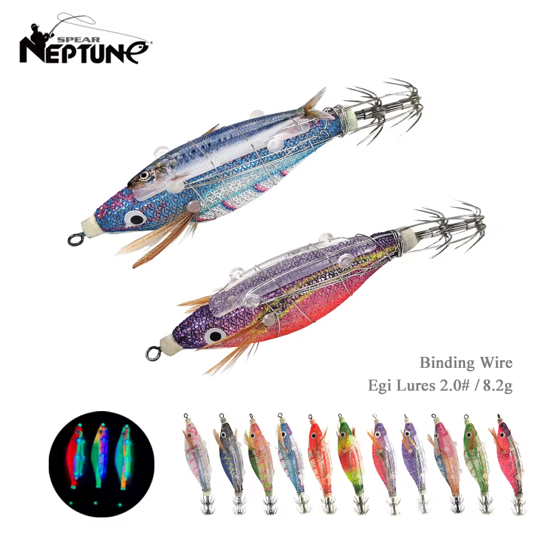 Webfoot Egi Jig Luminoso – Señuelo para calamar