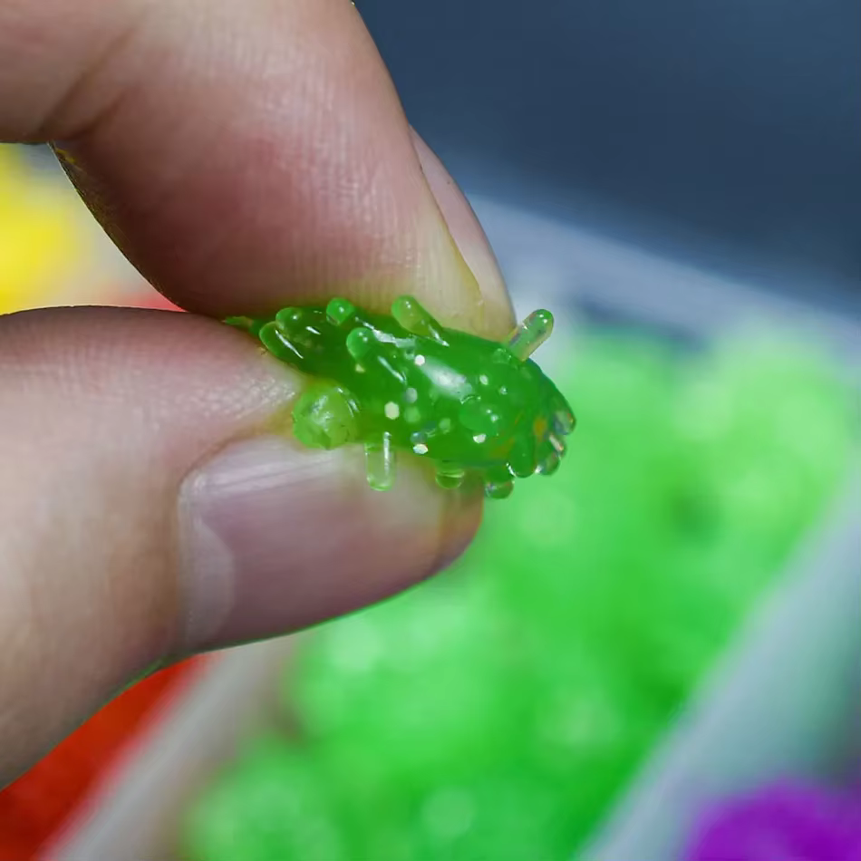 Cuentas de colores para preparar diferentes aparejos