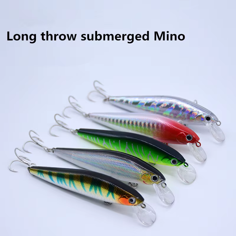 Minnow Mino 5-14g – Cebo hundido de balanceo lento - imagen 3