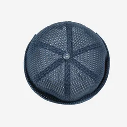 Gorro de pesca de malla ultraligero sin visera ajustable multicolor