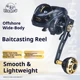 Carrete baitcasting Lizard anticorrosión bobina profunda freno magnético - imagen 3