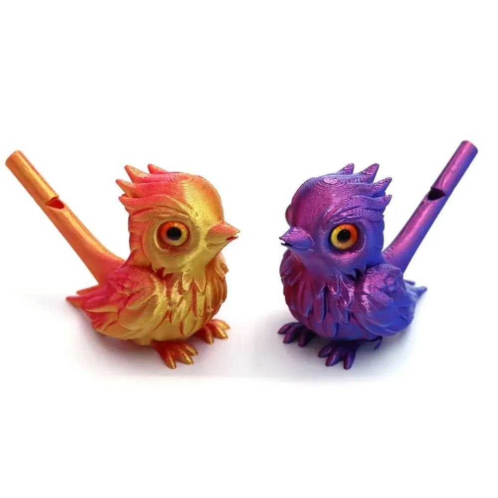 Forma de pájaro y detalles 3D