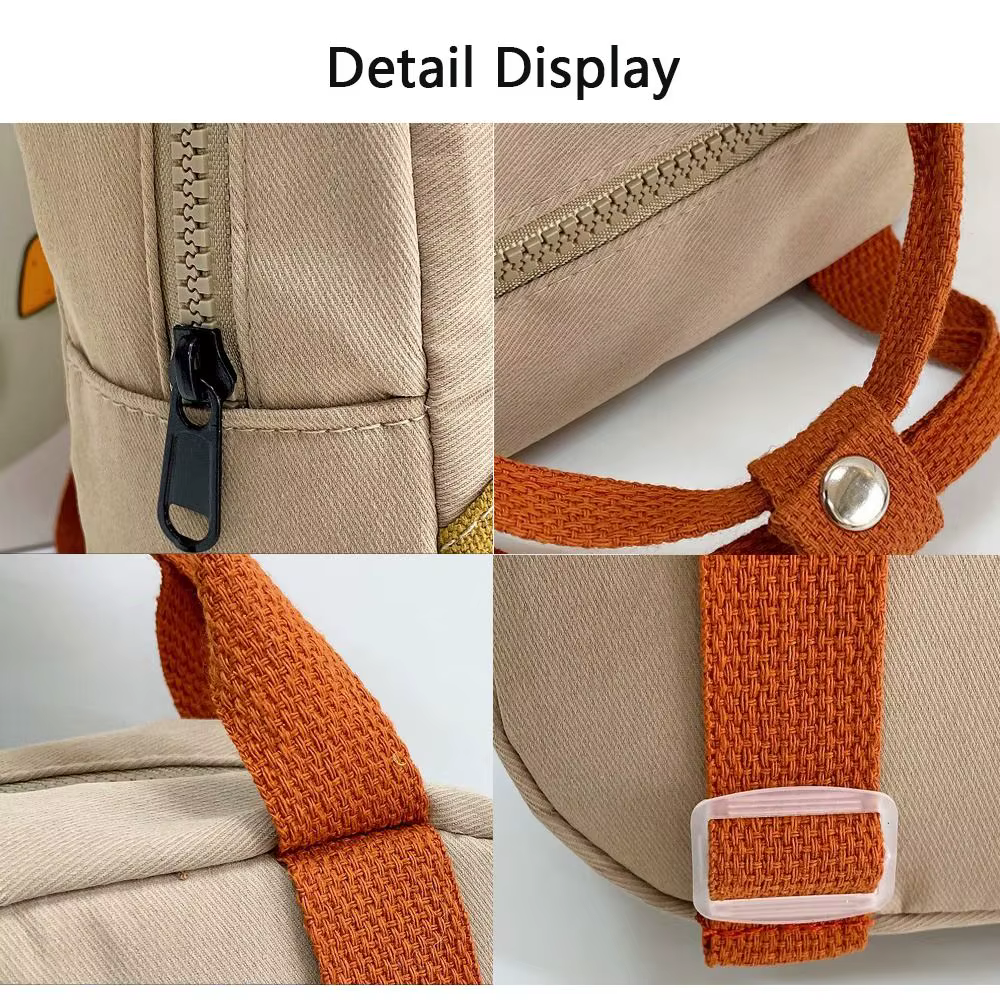 Mochila Infantil Dinosaurio Cuello Largo para Escuela - imagen 4