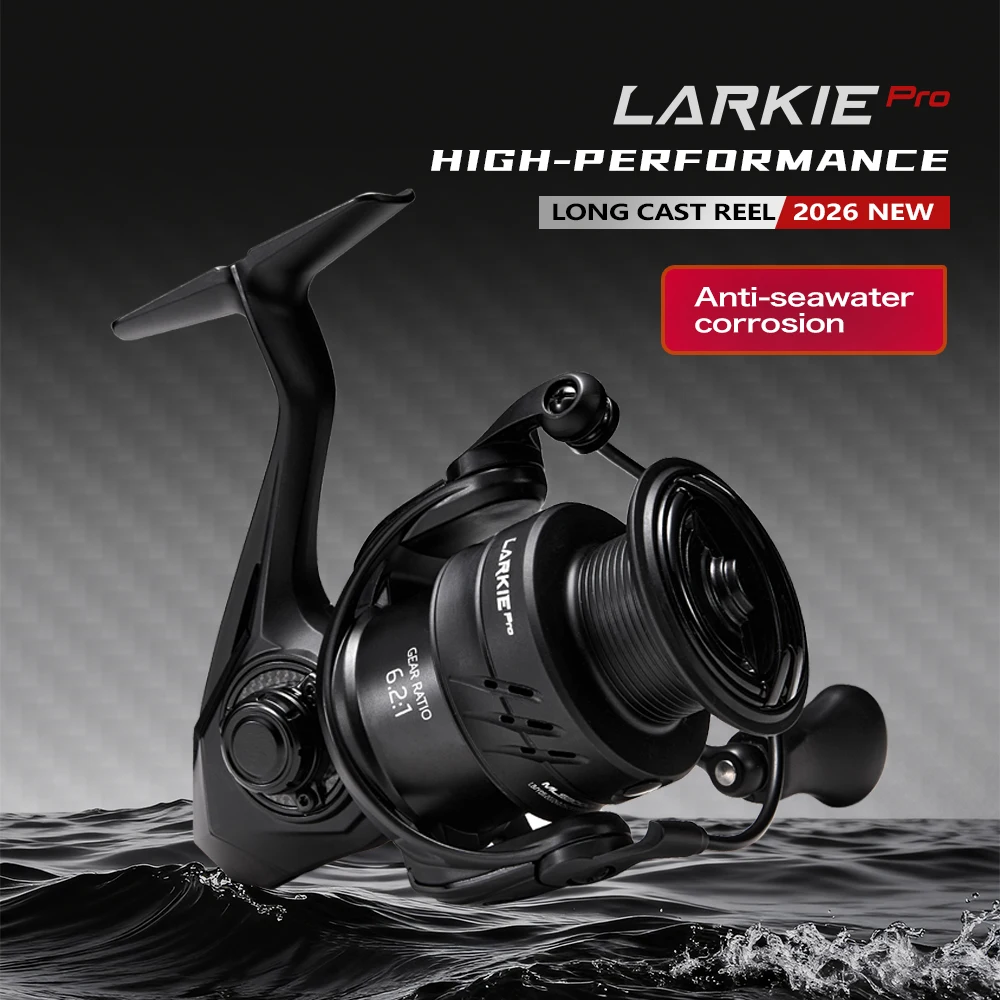 Carretes de spinning de carbono Soloking LARKIE Pro para agua salada - imagen 3
