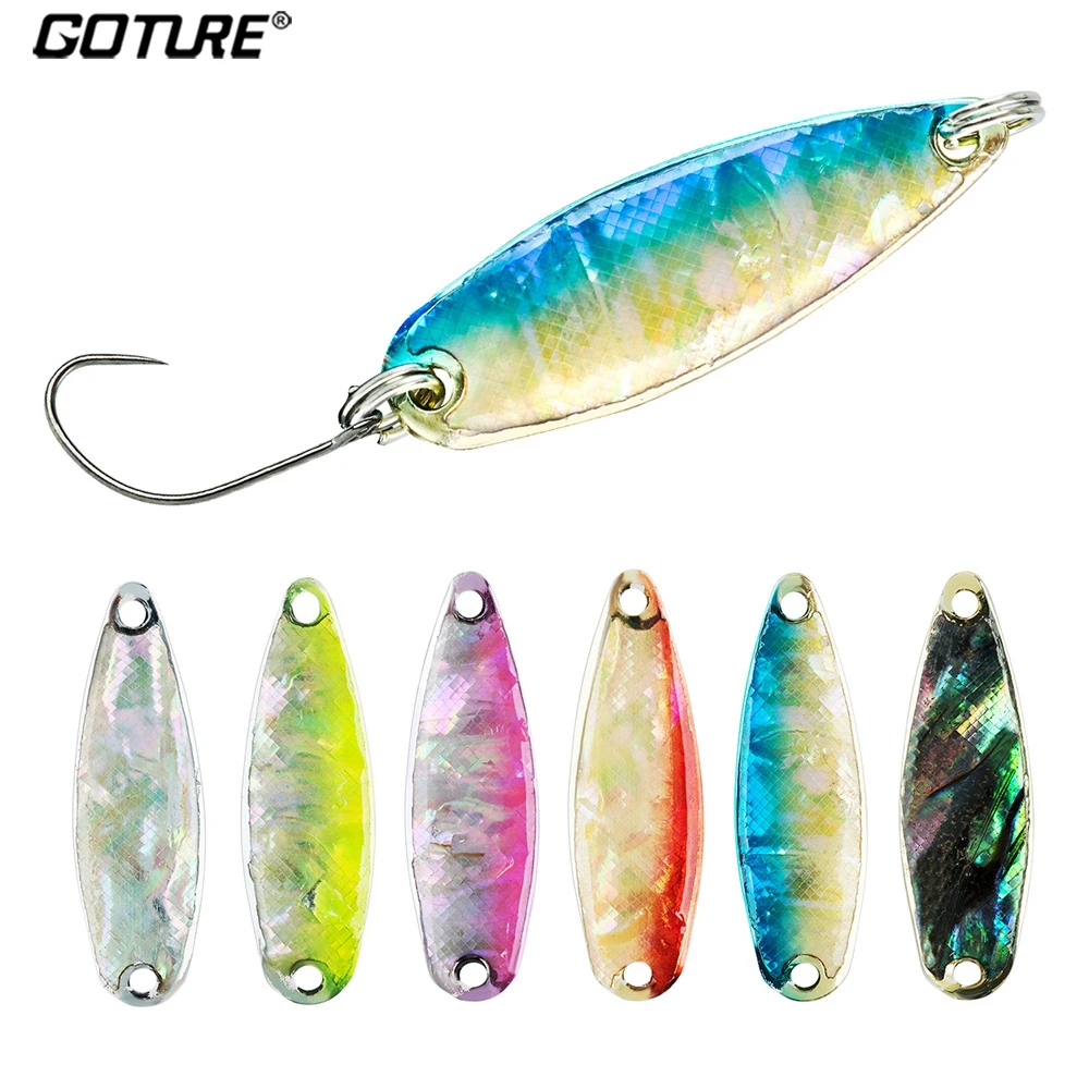 Goture Spinnerbait cuchara micro jig para lucio – cebo de hielo - imagen 4