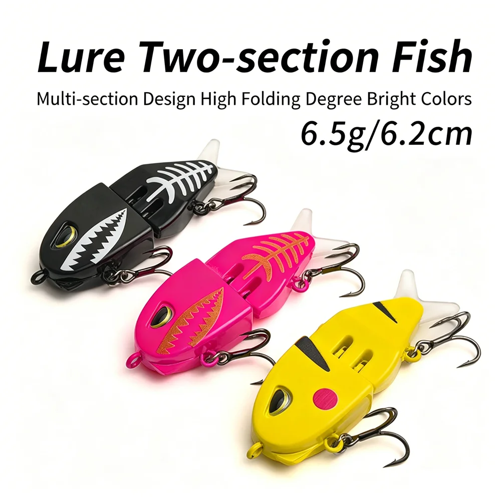 Señuelo Swimbait VIB de hundimiento lento ABS, para lubina - imagen 2