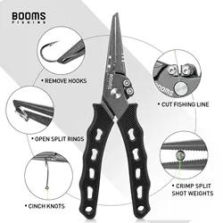 Booms Fishing Alicates de pesca F07 - Herramientas multifuncionales