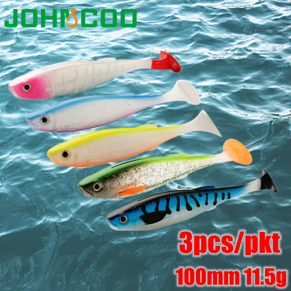 Shad Pike Swimbait 100mm 11,5g - Señuelo de silicona para mar - imagen 2