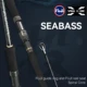 TSURINOYA Seabass STRUGGLE caña lubina de lance largo con anillas FUJI