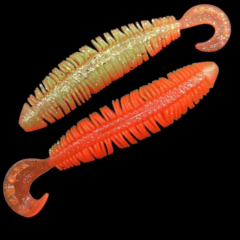 Vinilos Bicolores de Silicona – Señuelos Suaves para Pesca - imagen 5