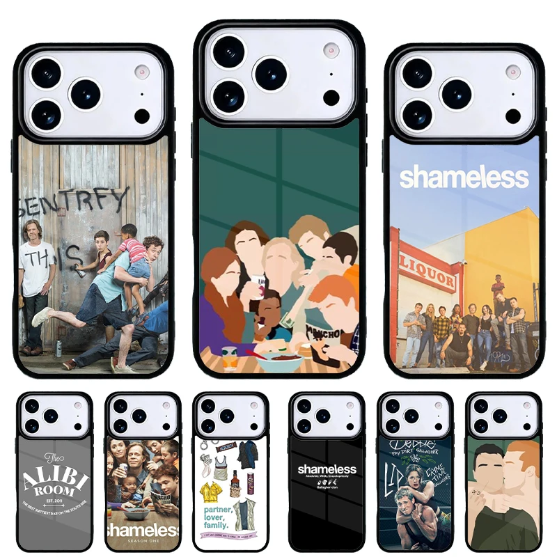 Funda iPhone con diseño Shameless – carcasa trasera protectora