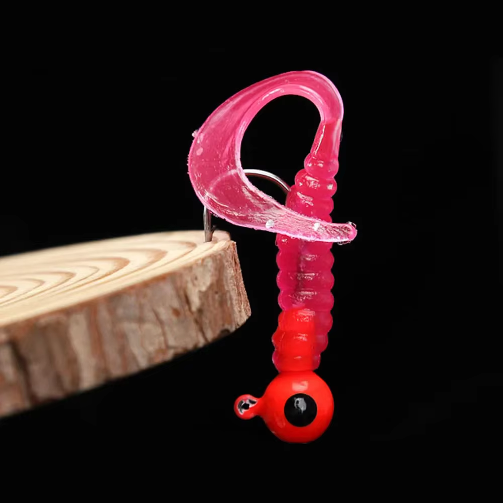 Jig Heads para Vinilo con Ojal 3D – Pesos Mixtos Lubina y Trucha - imagen 5