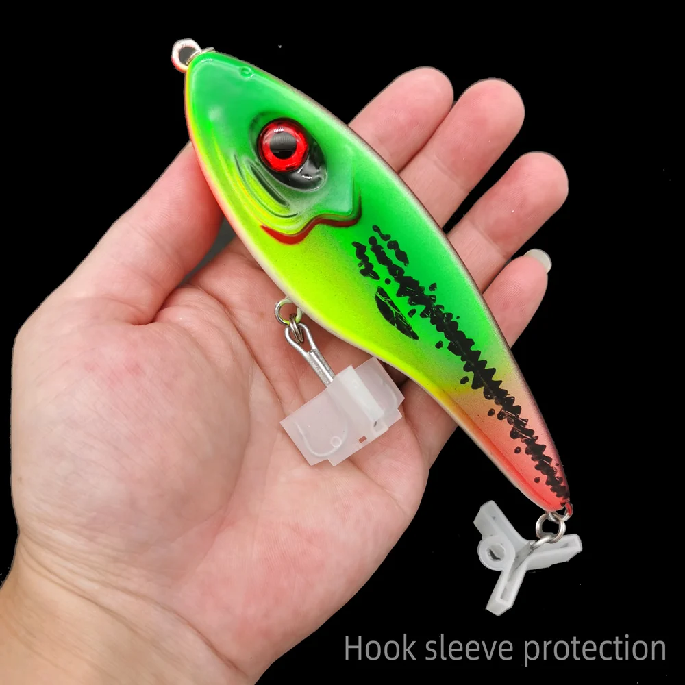 Aorace VIB Jerkbait hundimiento lento con vibración para lucio