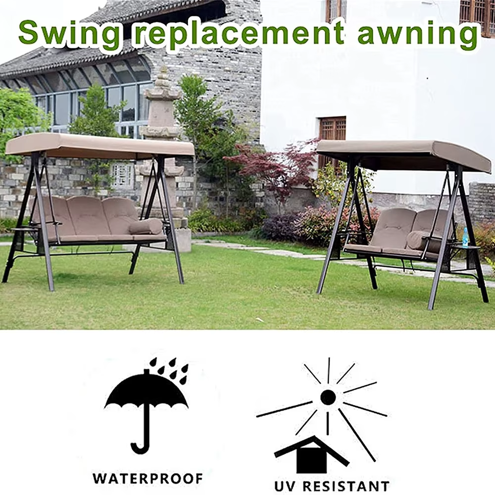 Techo parasol de jardín – Protección UV impermeable 1,91 x 1,2 m