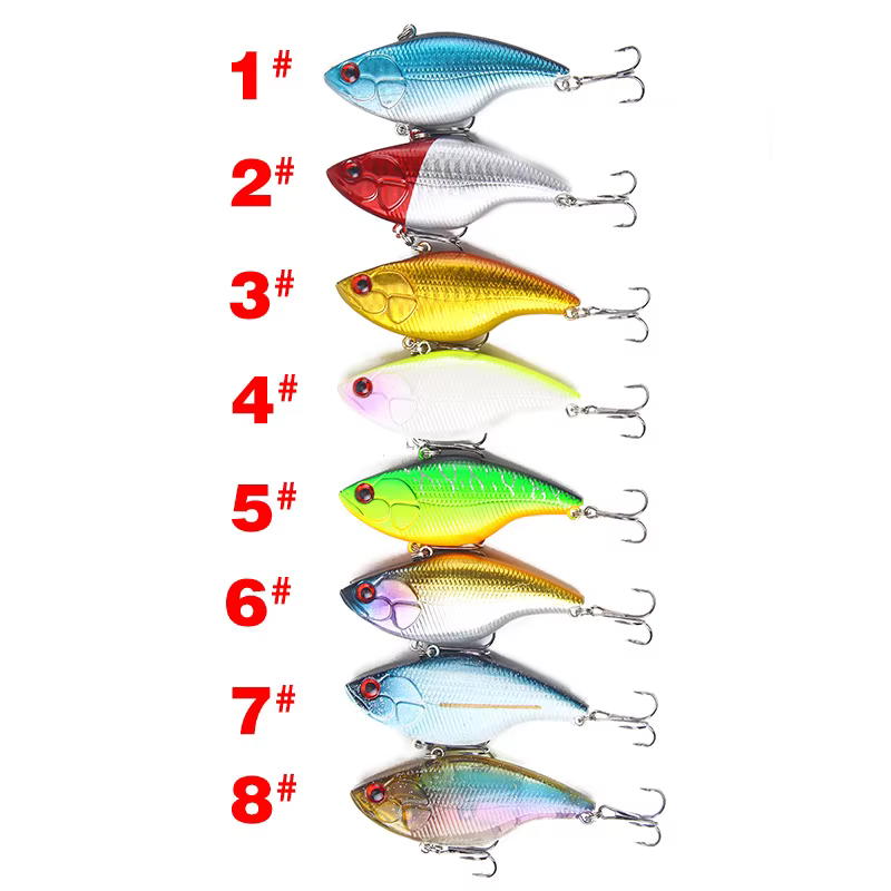 Señuelo VIB para pesca en hielo – Crankbait para lubina en agua dulce - imagen 4