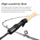 TSURINOYA DRAGON Caña spinning Light Trout Rod de carbono FUJI