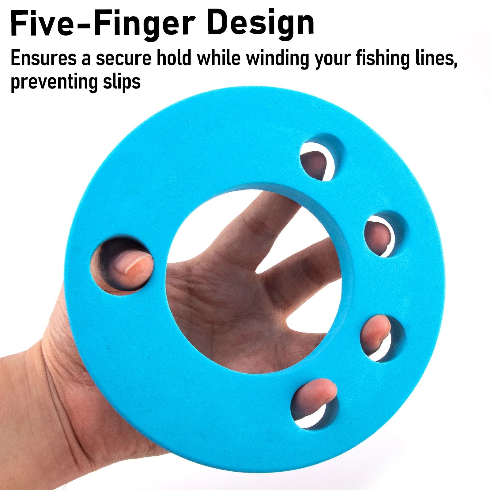 Soporte EVA para sedal y aparejo pesca – Organizador línea - imagen 4