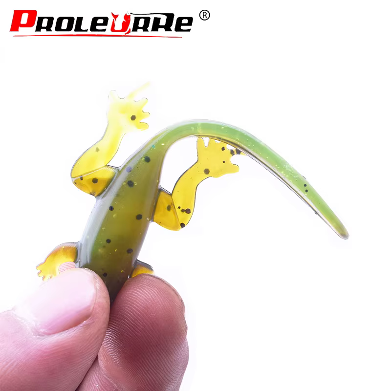 Señuelo swimbait vinilo flotante aroma salado lubina - imagen 4