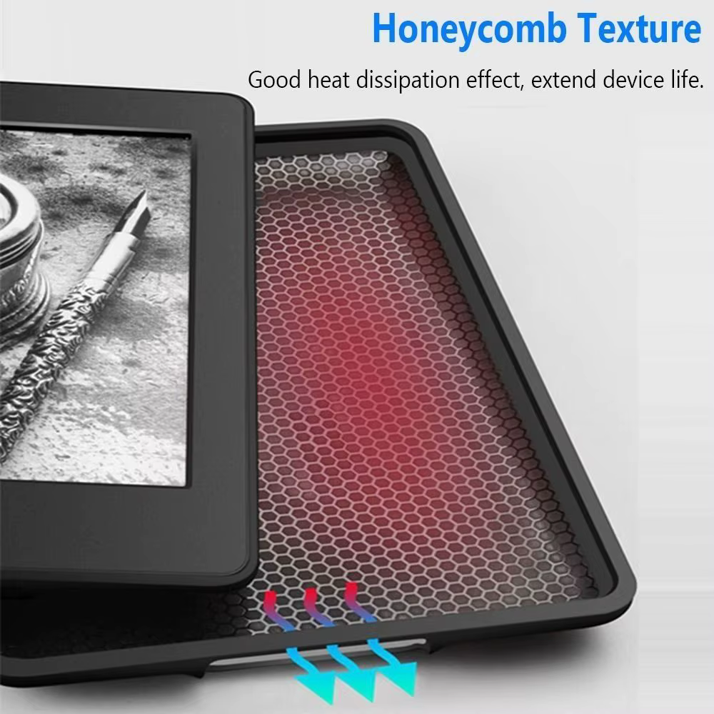 Funda TPU KPW6 con soporte para Kindle Paperwhite 2024 – Anti - imagen 4