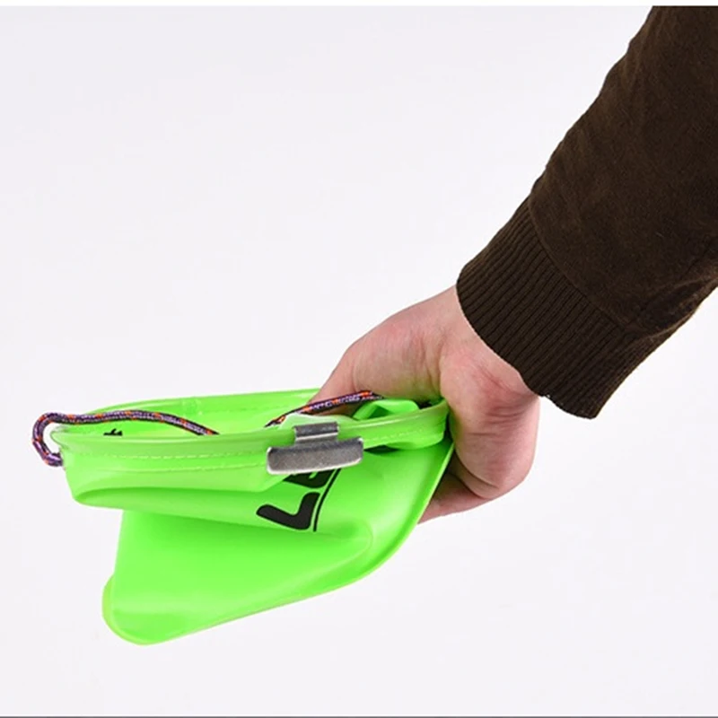 Cubo plegable impermeable para pesca de 17 cm para almacenamiento exterior - imagen 4