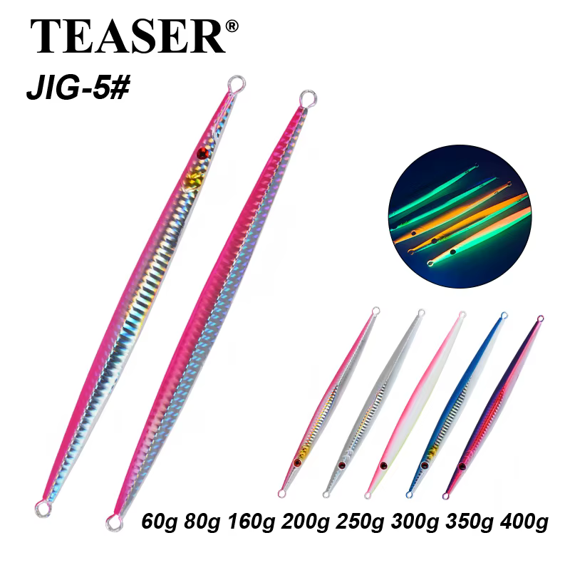 OBSESSION J5 Jigbait metal hundimiento rápido aguas profundas - imagen 5