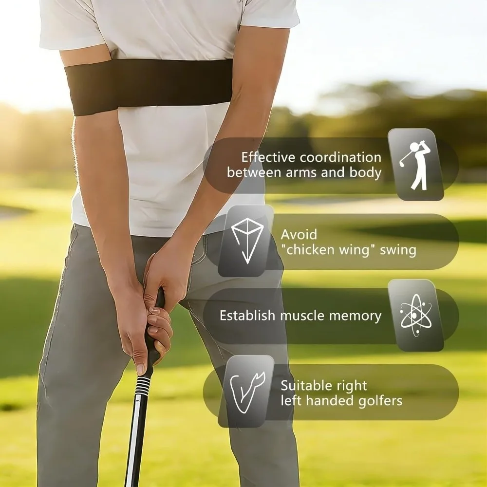 Brazalete elástico para entrenamiento de swing