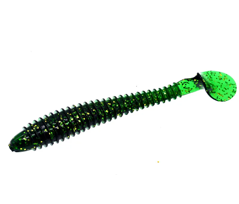 Gusano Soft Texas Rig 10cm – 8,5g cola en T