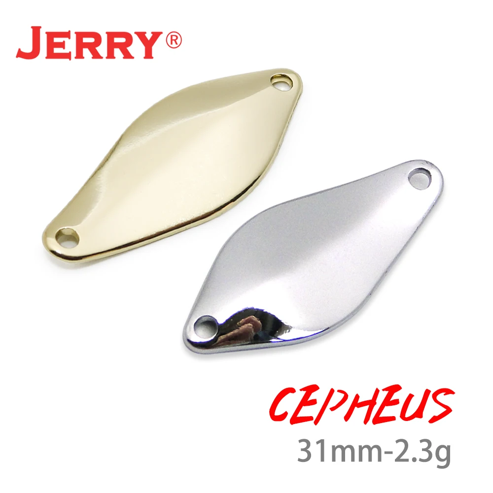 Jerry Cucharas de latón para pesca trucha