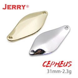 Jerry Cucharas de latón para pesca trucha