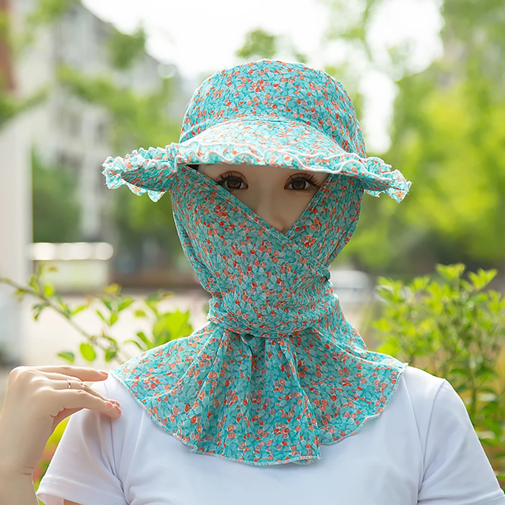 Sombrero en uso para exteriores