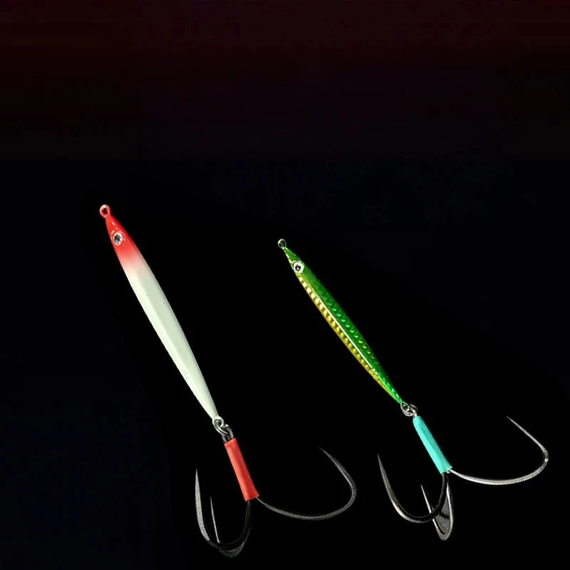 Anzuelos de acero con cuchilla para jigging