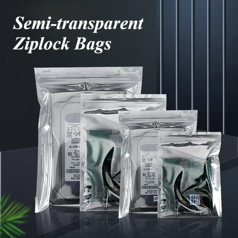 Bolsa Ziplock semitransparente CPP/PET para señuelos de pesca