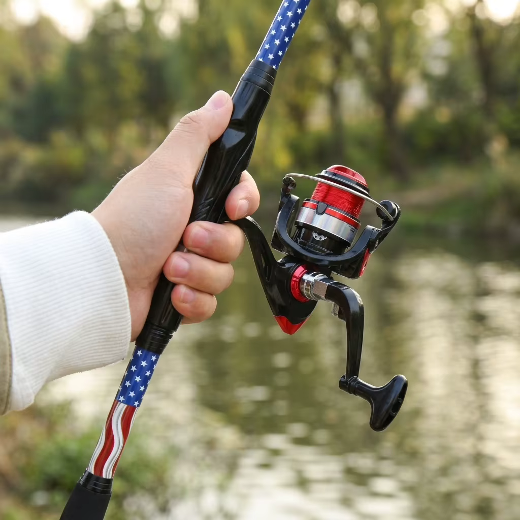 Caña Telescópica Kit Pesca Completo con Carrete y Señuelos - imagen 3