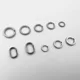 ShareShark Anillas de conexión split ring acero inox doble bucle - imagen 4