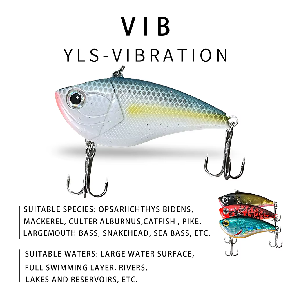 VIB Señuelo de pesca duro Crankbait para lubina lucio y perca - imagen 3