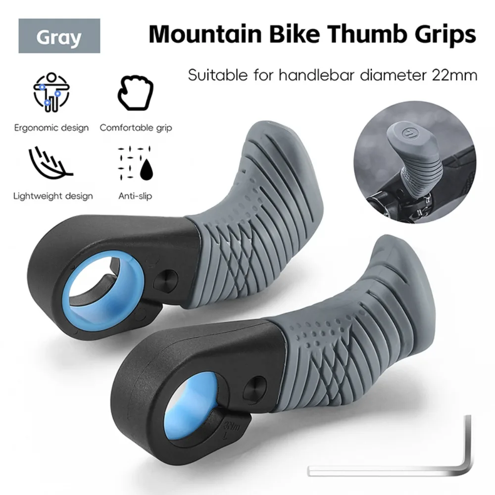 Puños antideslizantes bicicleta de montaña ergonómicos mini ligeros