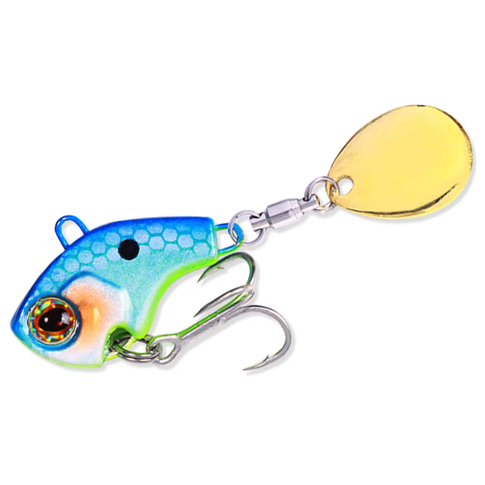 Spinner Hengjia VIB – Cebo giratorio metálico multigramo para pesca - imagen 2