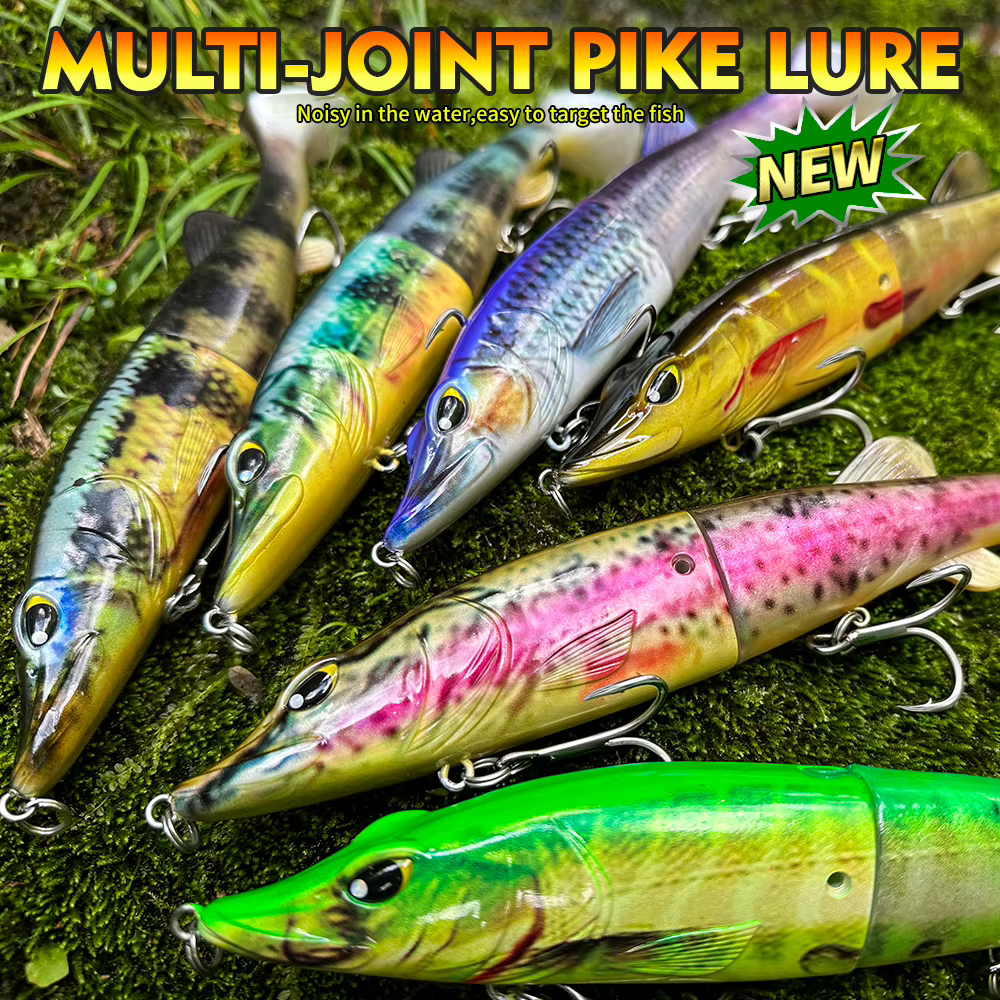 Señuelo Swimbait Probros 2 Segmentos – Anzuelos Triples para Lubina - imagen 4