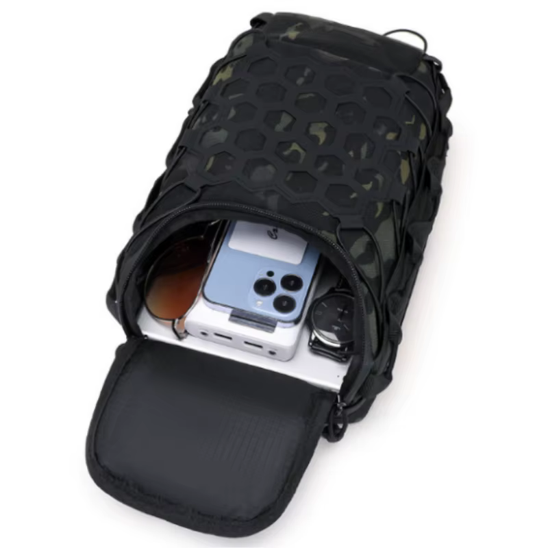 Bolsa de Pecho Táctica para Pesca – Mochila Cruzada - imagen 3