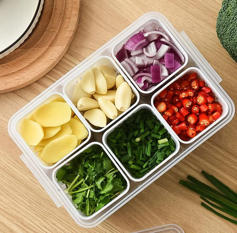 Organizador refrigerador Fruitsaver – Cajón almacenaje alimentos fresco cierre hermético - imagen 2