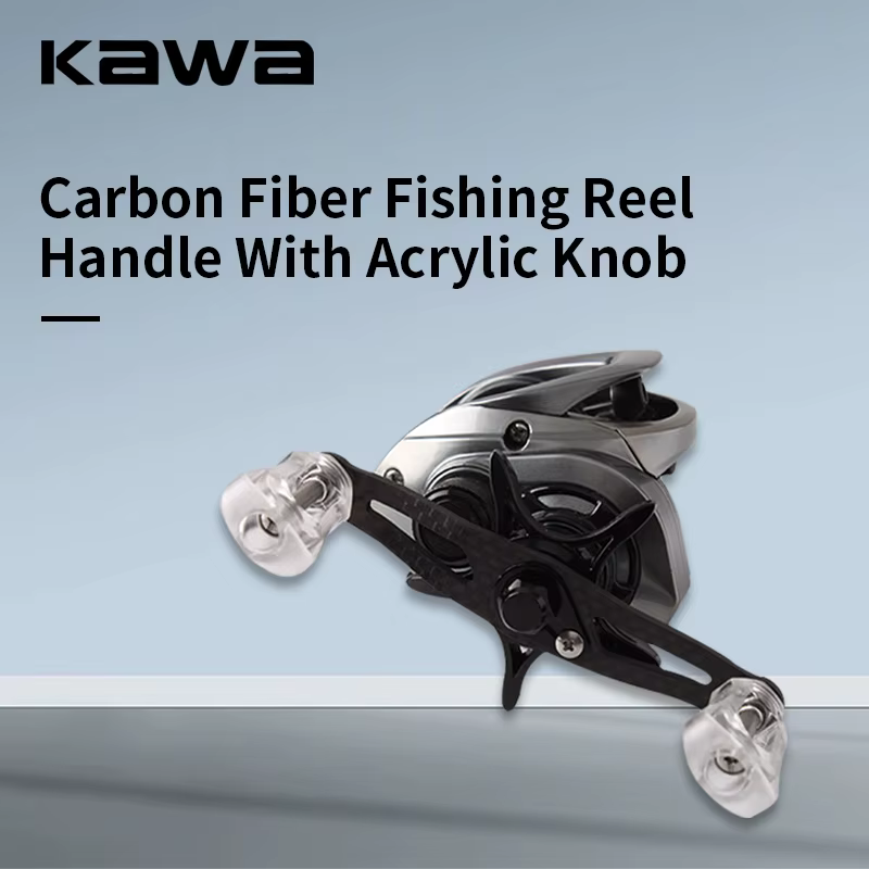 Mango de Fibra de Carbono para Carrete – Manivela Acrílica A/D/S - imagen 4