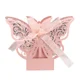 Cajas de regalo mariposa corte láser para dulces y galletas