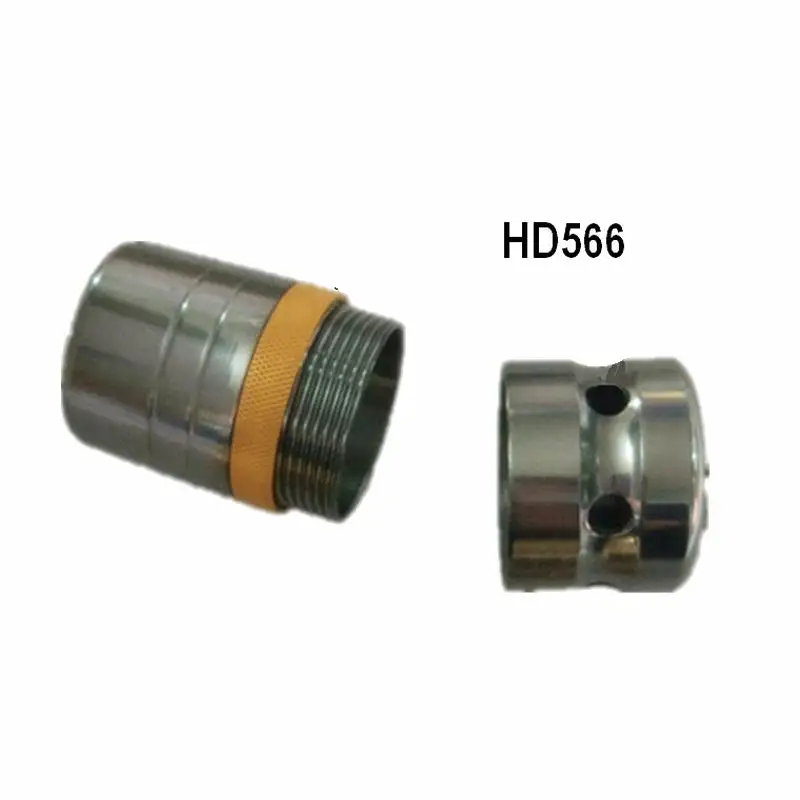 HD565/HD566 tapa inferior aluminio negro y plata - imagen 2