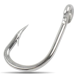 Anzuelos circulares inox extra fuertes para cebo vivo en agua salada